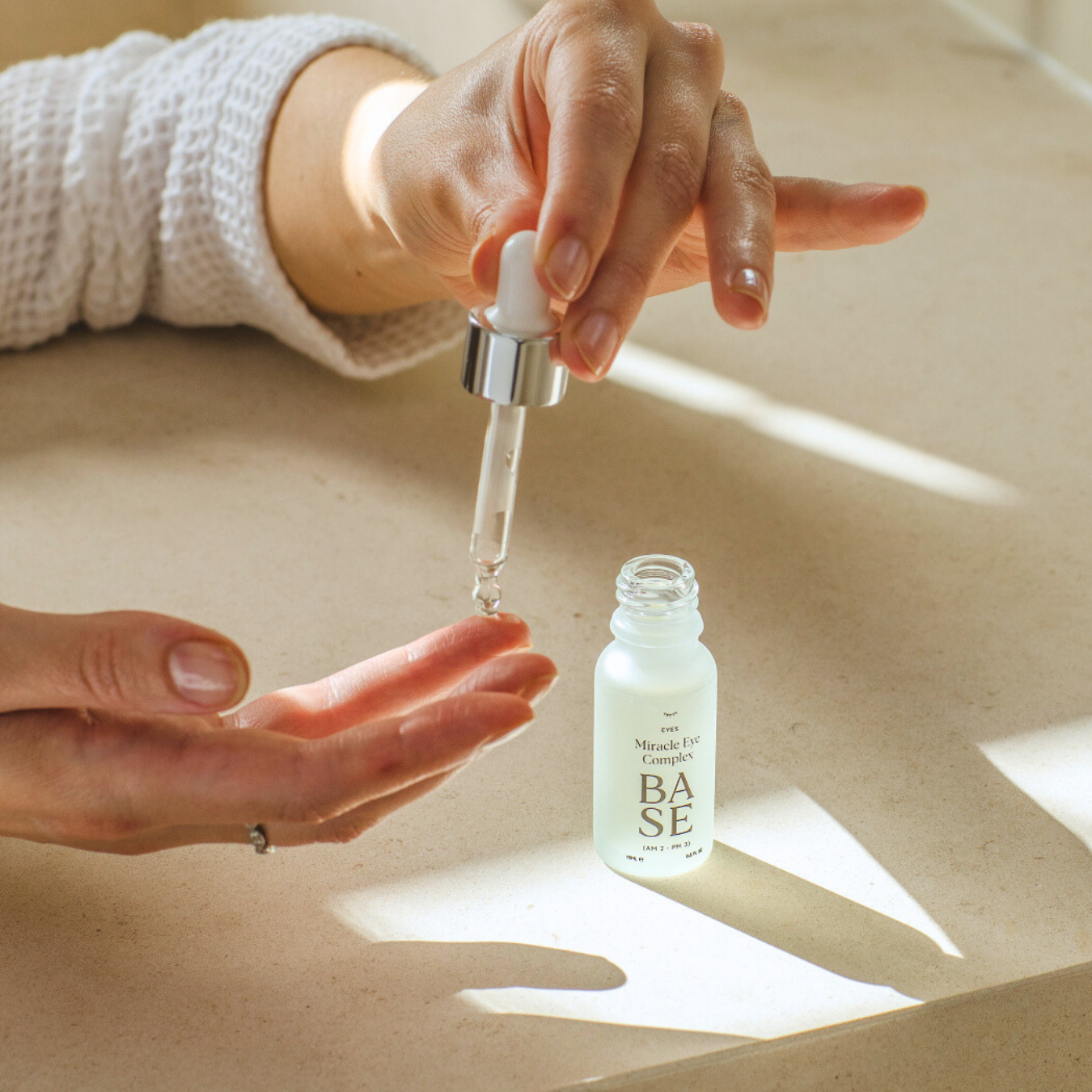 Miracle Eye Complex by BASE SKNCARE - The ultimate 3 in 1 eye renewal serum.