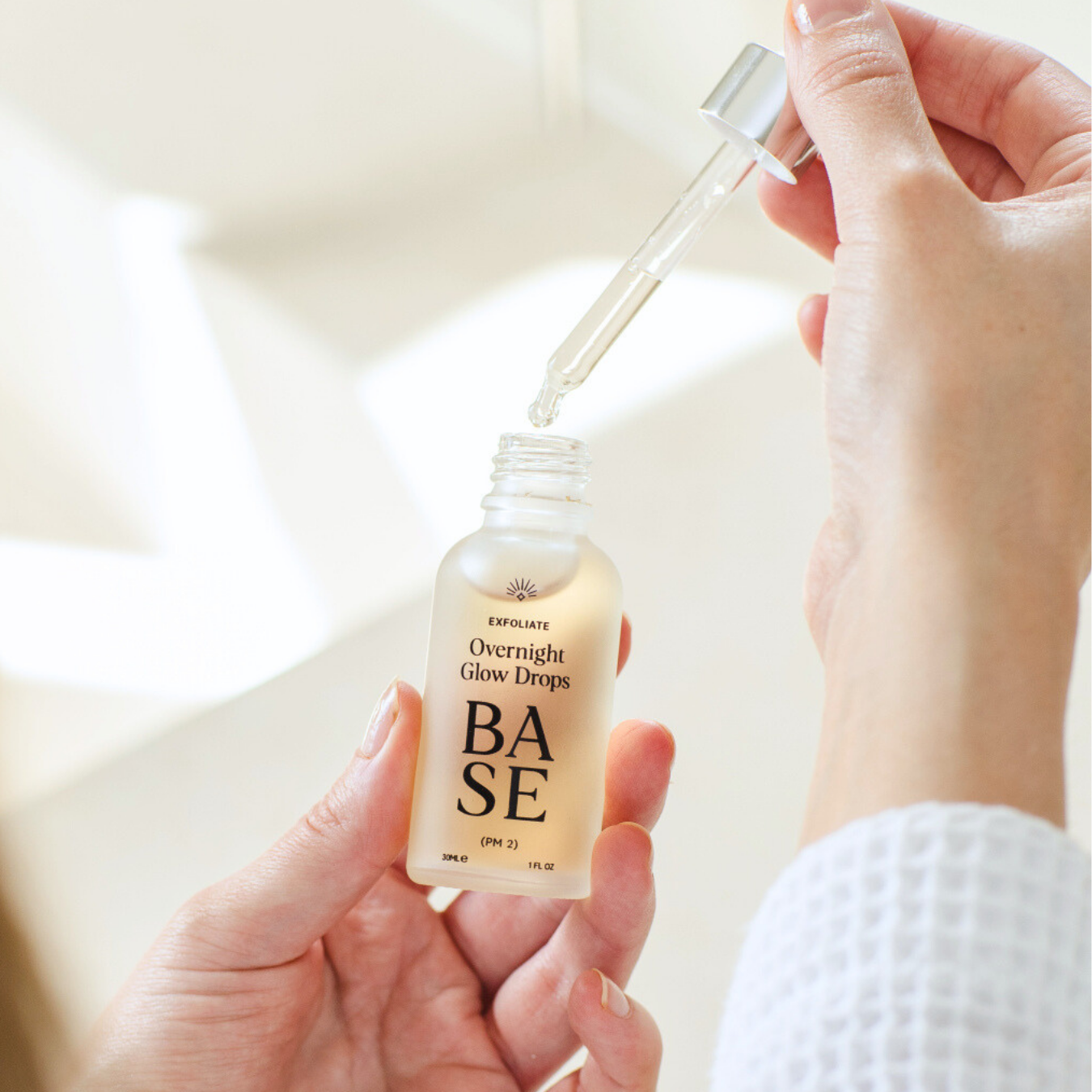 Overnight Glow Drops by BASE SKNCARE - Wake up to the glow you have always wanted with this gentle yet powerful liquid exfoliator