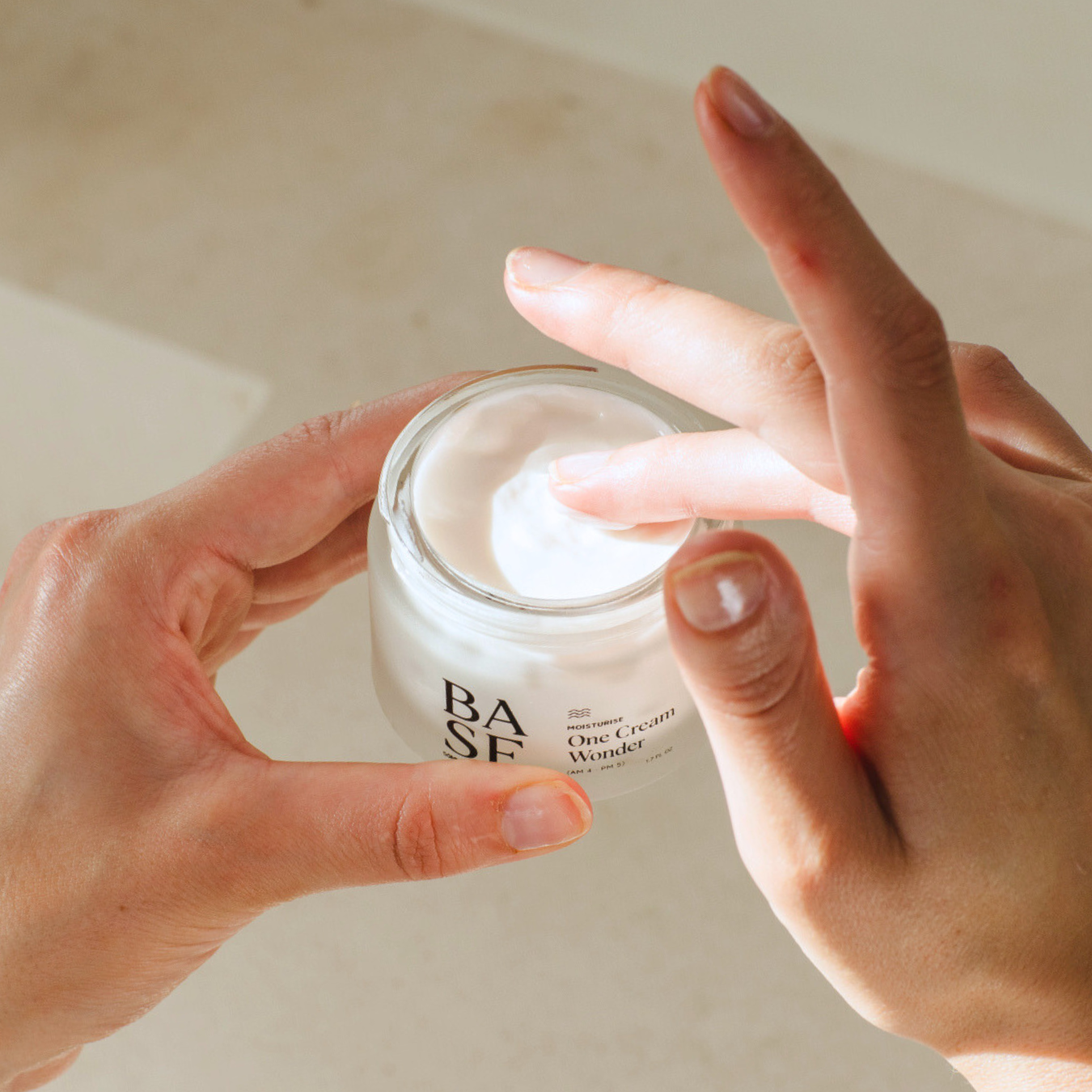 One Cream Wonder by BASE SKNCARE - All in one moisturiser designed to deliver hydration and nourishment around the clock.