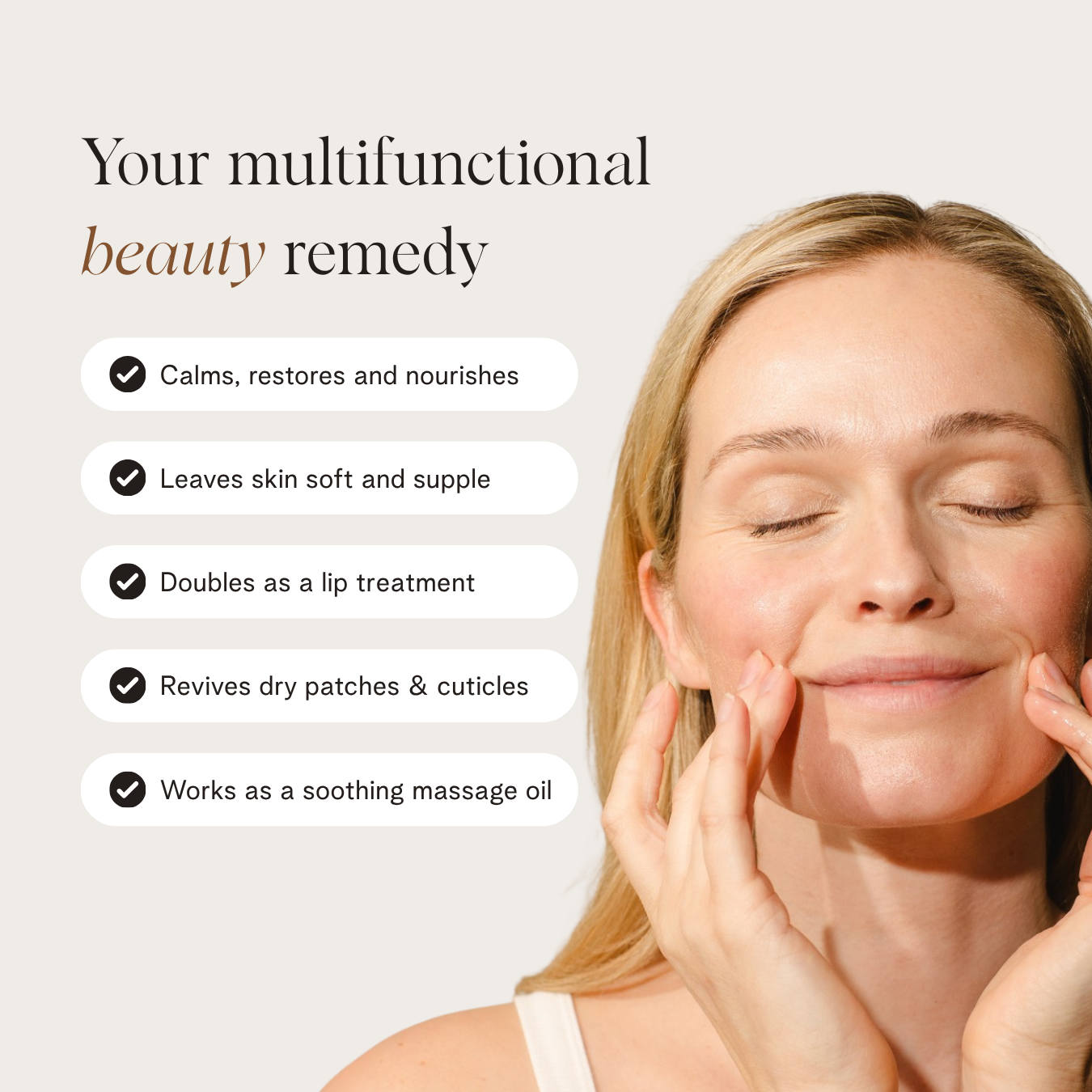 The Everything Oil by BASE SKNCARE - This multifunctional formula works as a lip treatment, massage oil, cuticle cream and dry patch remedy.