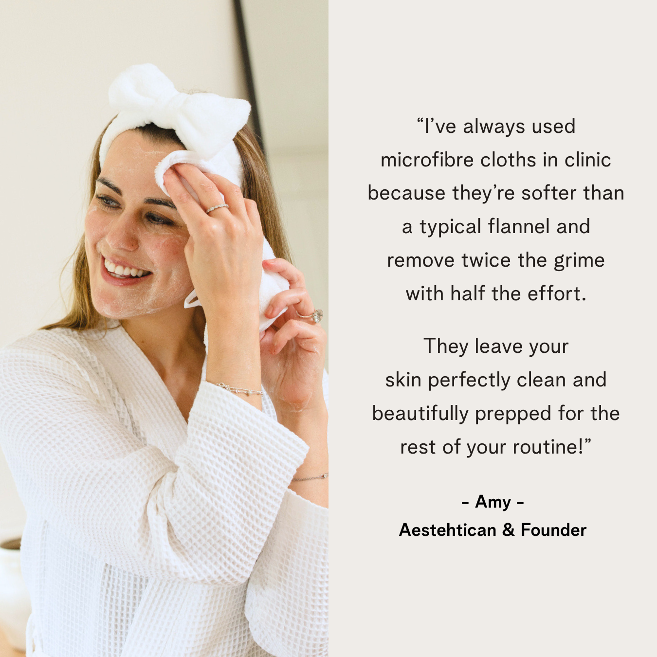 So-Soft Face Cloths by BASE SKNCARE