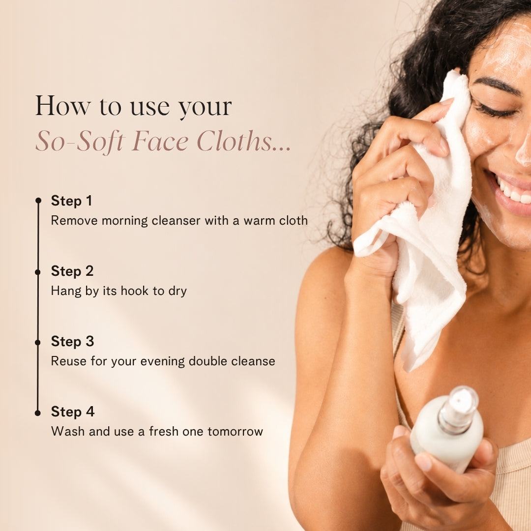 So-Soft Face Cloths