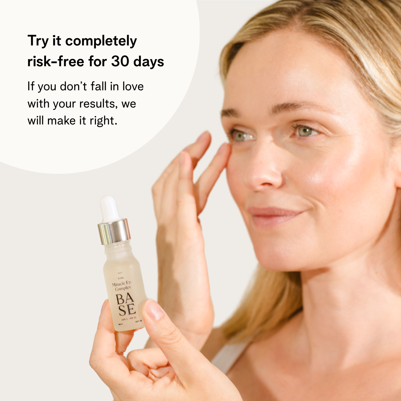 Miracle Eye Complex by BASE SKNCARE - The ultimate 3 in 1 eye renewal serum.