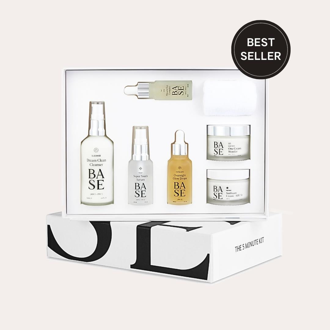 The 5 Minute Kit by BASE SKNCARE - The only skincare routine you will ever need. 