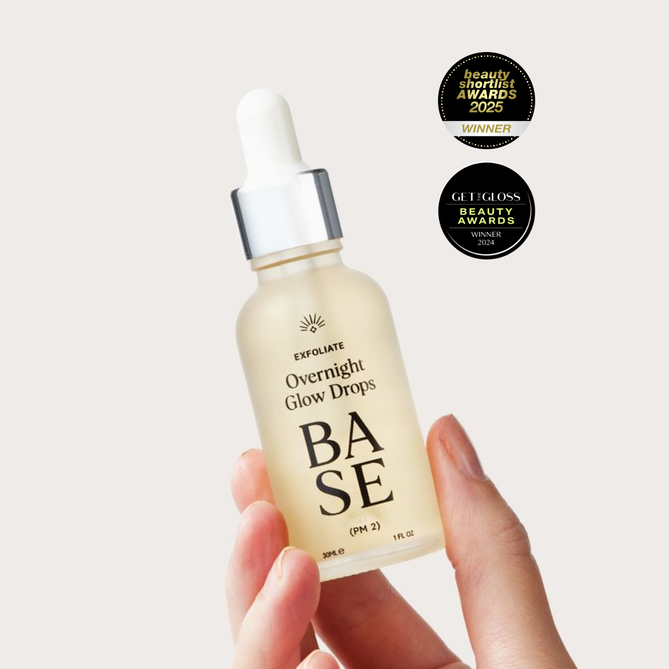 Overnight Glow Drops by BASE SKNCARE - Wake up to the glow you have always wanted with this gentle yet powerful liquid exfoliator
