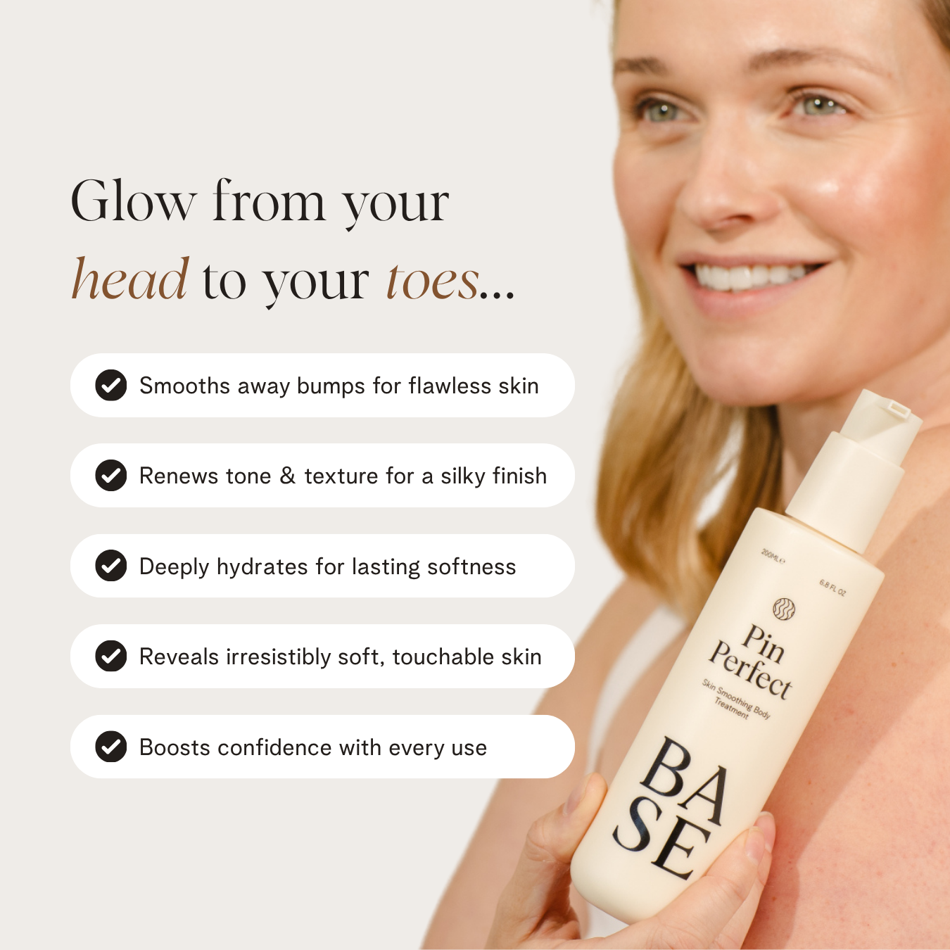 Pin Perfect by BASE SKNCARE - Revolutionary body cream for bump-free skin
