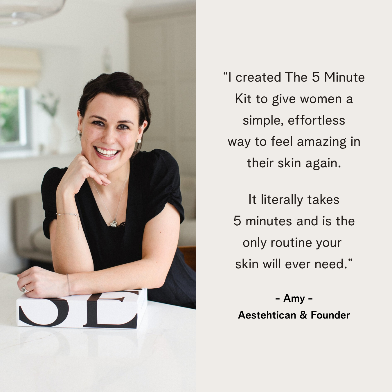 The 5 Minute Kit by BASE SKNCARE - The only skincare routine you will ever need. 