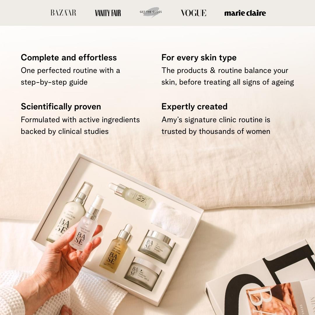 The 5 Minute Kit by BASE SKNCARE - The only skincare routine you will ever need. 