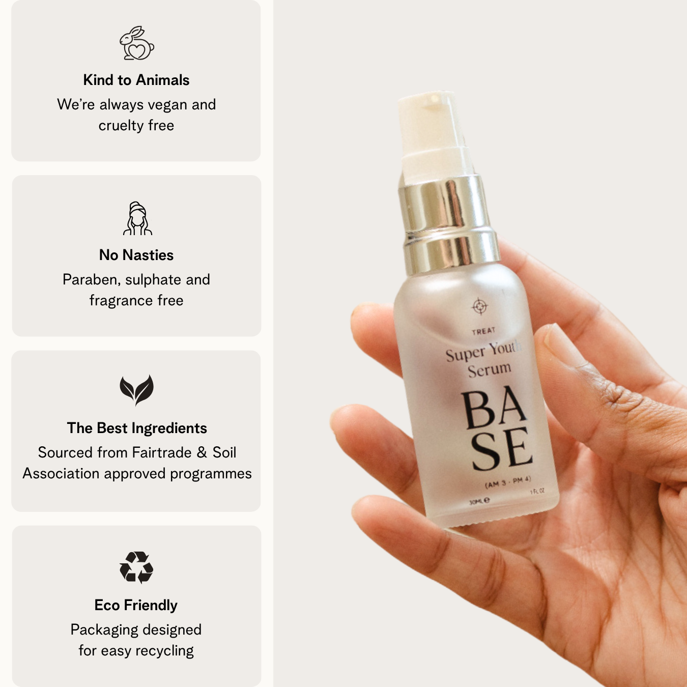 Super Youth Serum by BASE SKNCARE - 3 powerful serums in 1 super formula